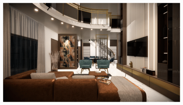 4BHK Duplex Villa Plan – East Facing 40x50 Vastu Layout | CozyCraft Homes - Image 3